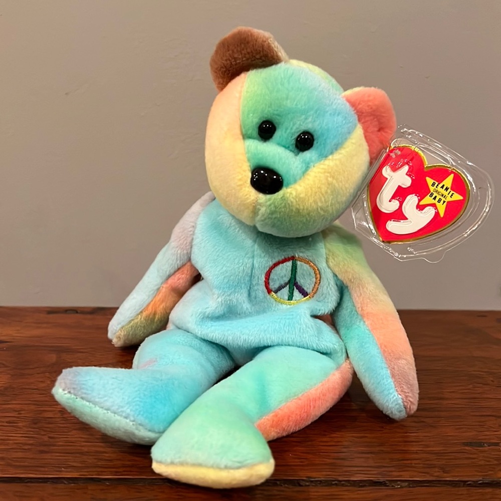 Peace TY Beanie Baby